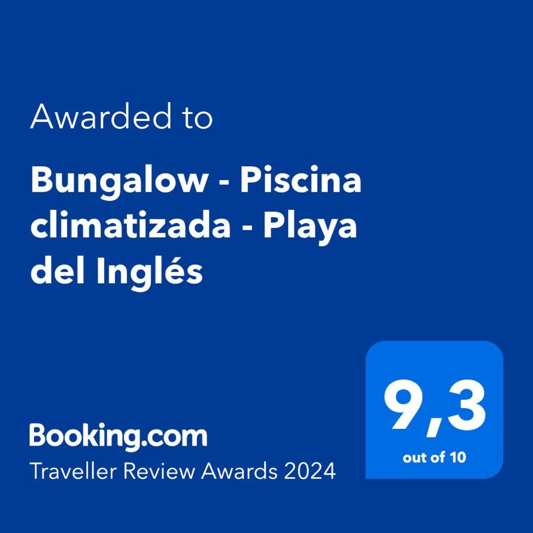 Bungalow - Piscina Climatizada - Playa Del Ingles Maspalomas  Eksteriør billede